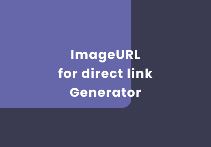 ImageURL for direct link Generatorのサムネイル画像